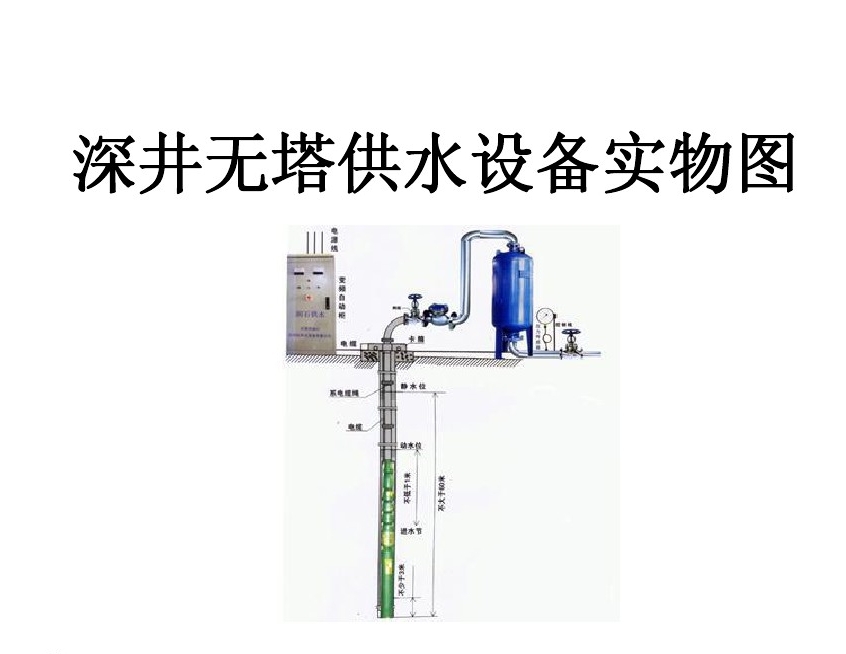 秦皇岛山海关区井泵无塔式供水设备